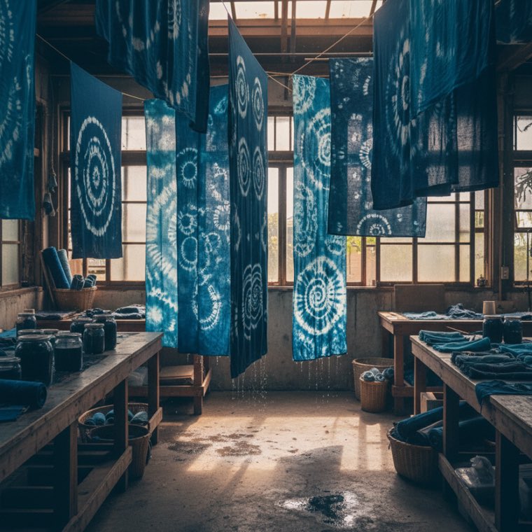 Naturfärbung Indigo